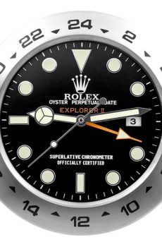 Rolex explorer 2 black display clock